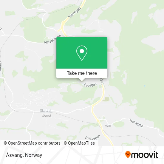Åsvang map