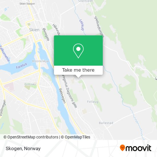 Skogen map