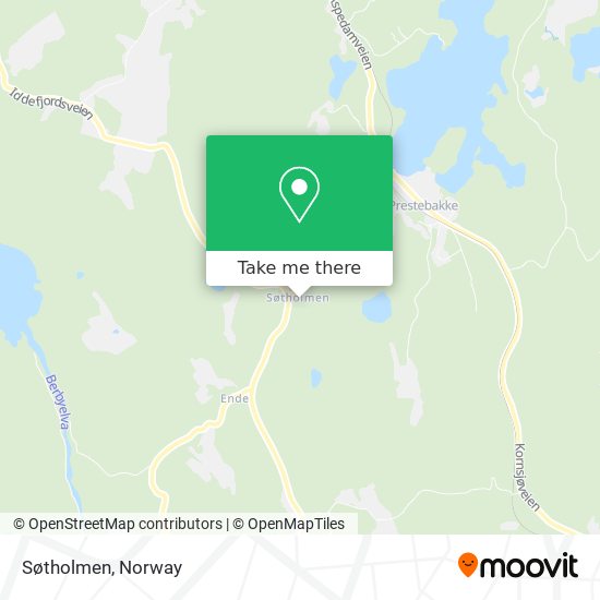 Søtholmen map