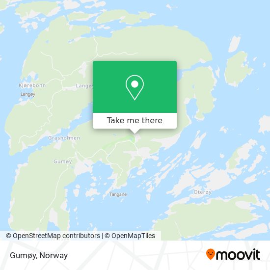 Gumøy map