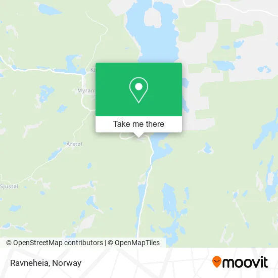 Ravneheia map