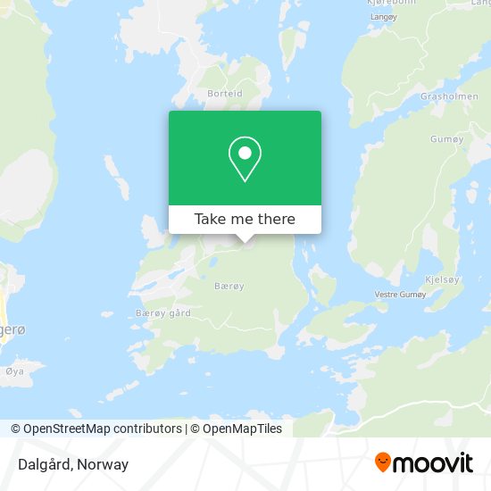Dalgård map