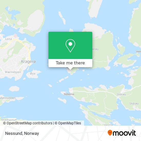 Nessund map