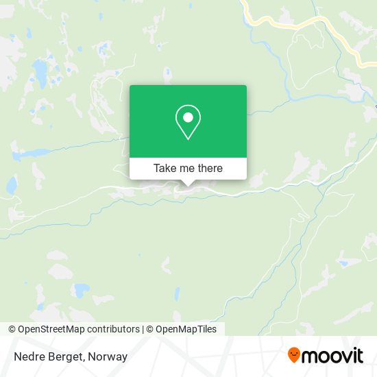 Nedre Berget map