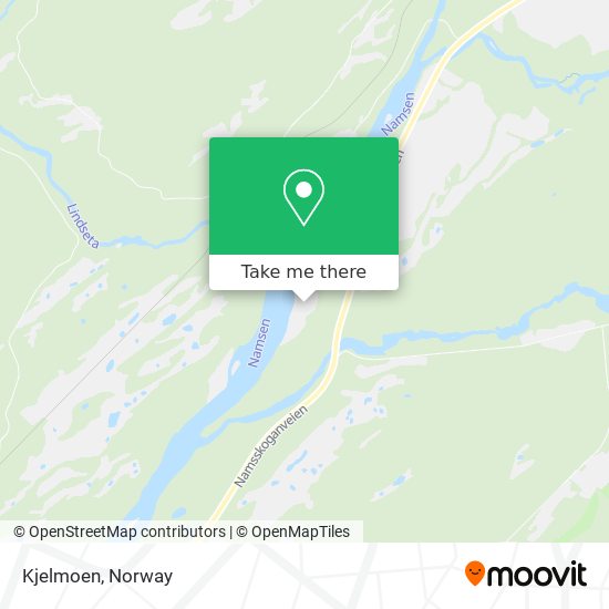 Kjelmoen map