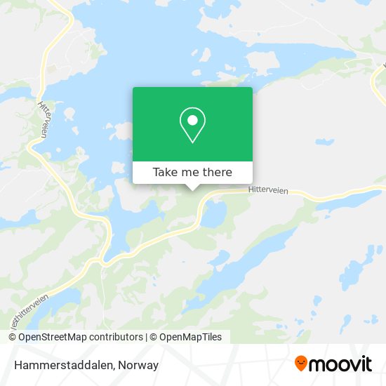 Hammerstaddalen map