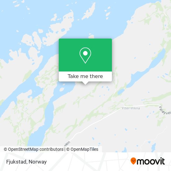 Fjukstad map