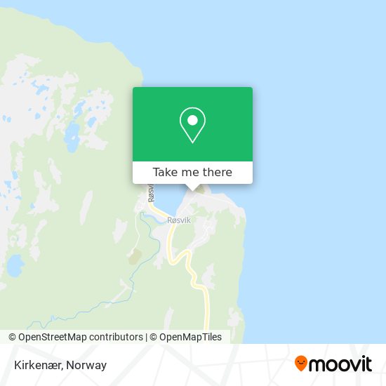 Kirkenær map