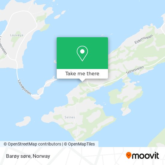 Barøy søre map