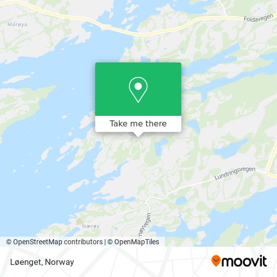 Løenget map