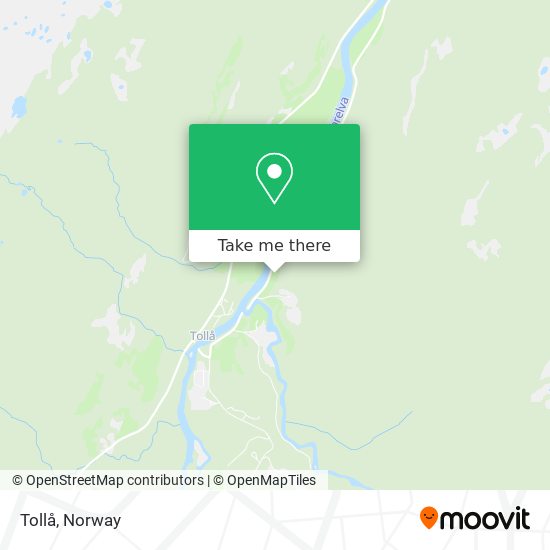 Tollå map