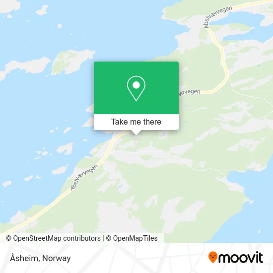 Åsheim map