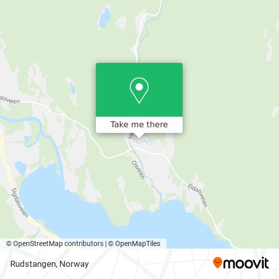 Rudstangen map