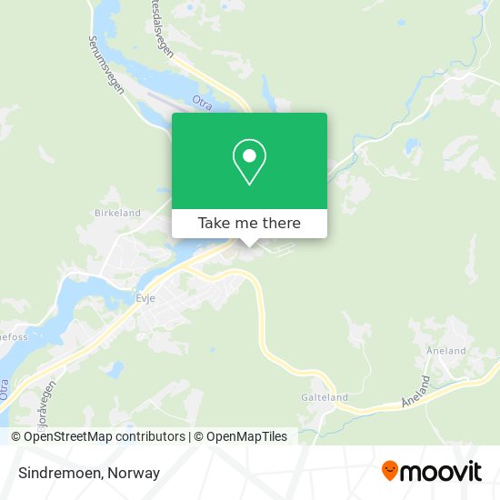 Sindremoen map