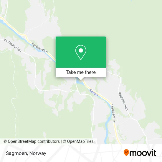 Sagmoen map