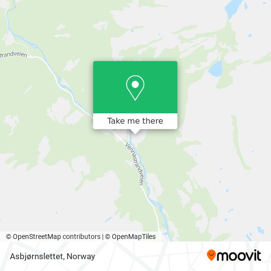 Asbjørnslettet map