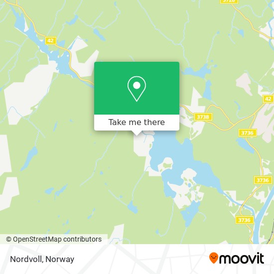 Nordvoll map