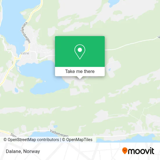 Dalane map