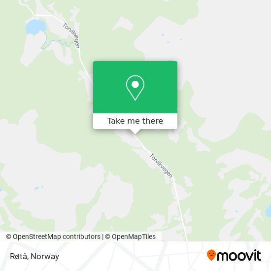 Røtå map