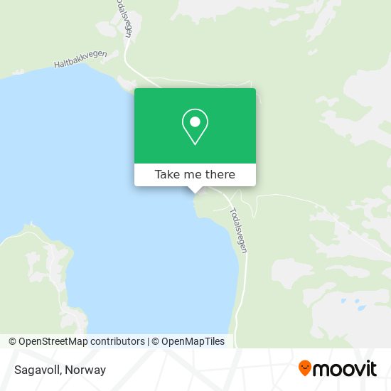 Sagavoll map