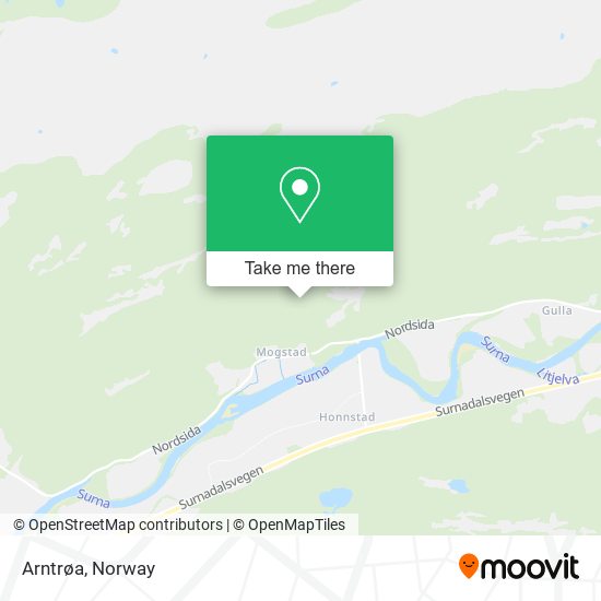 Arntrøa map