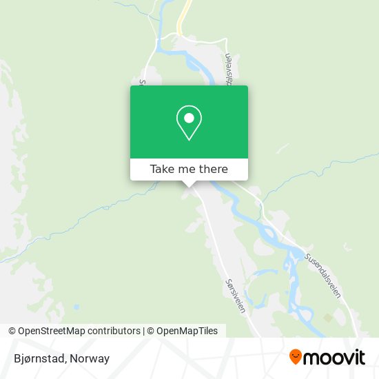 Bjørnstad map