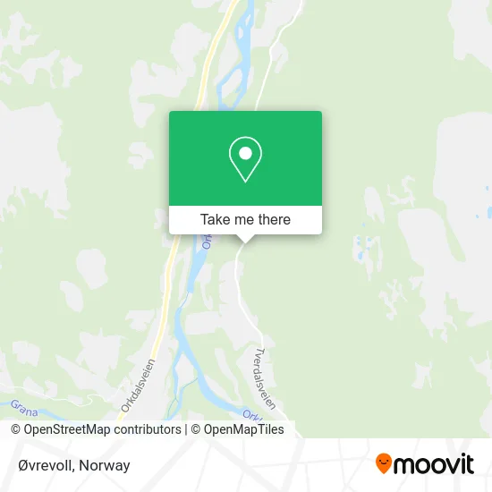 Øvrevoll map
