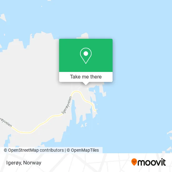 Igerøy map
