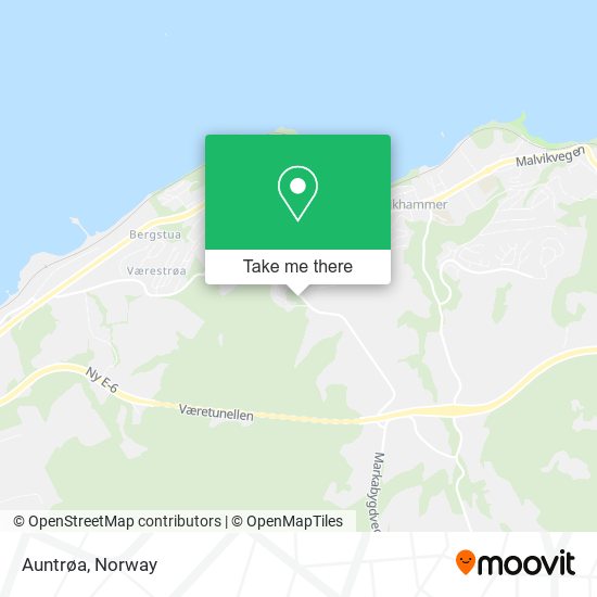 Auntrøa map