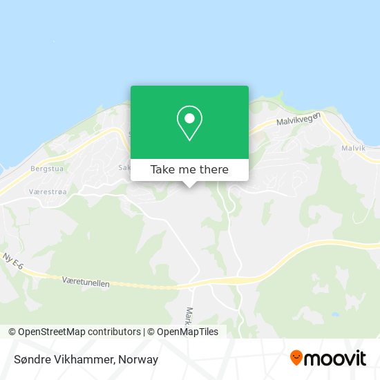 Søndre Vikhammer map