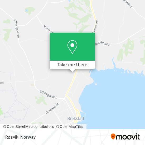 Røsvik map