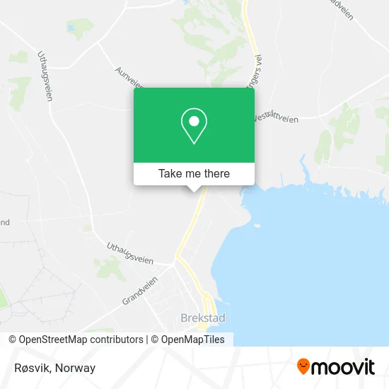 Røsvik map