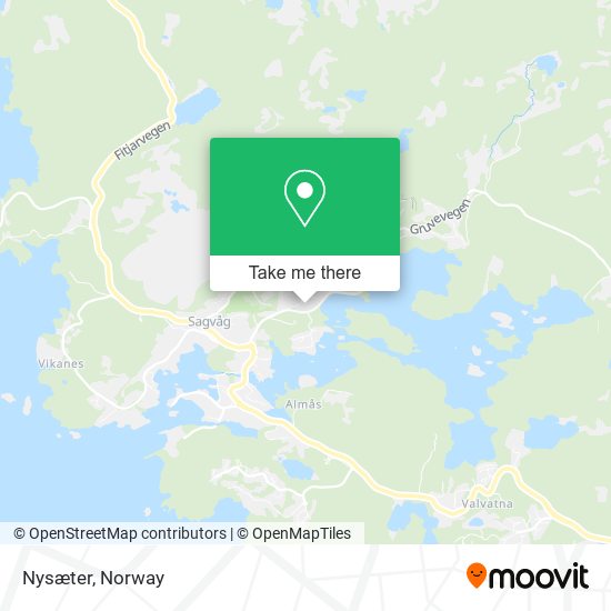 Nysæter map