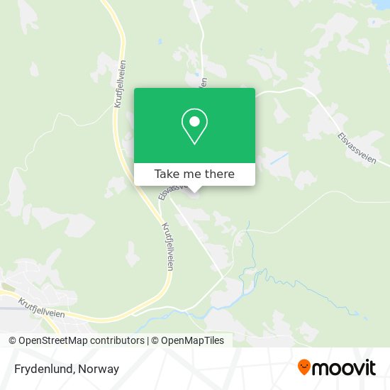 Frydenlund map