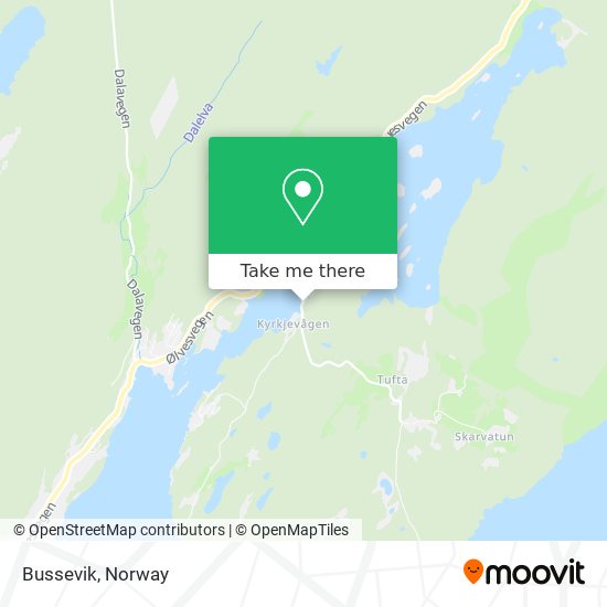 Bussevik map