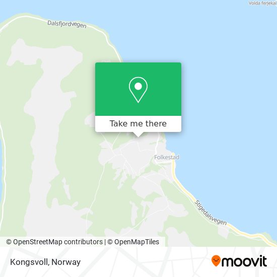 Kongsvoll map