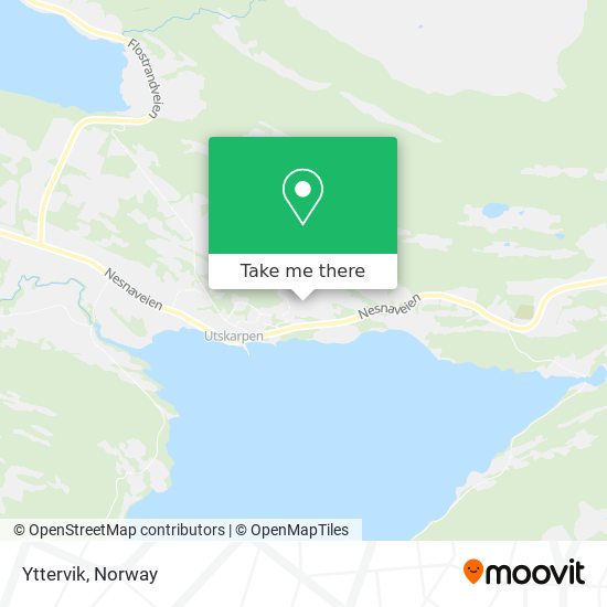 Yttervik map