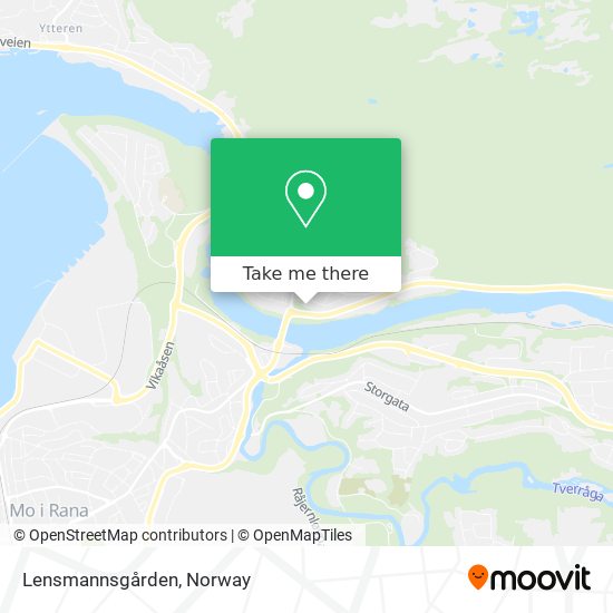 Lensmannsgården map