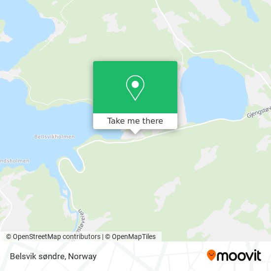 Belsvik søndre map