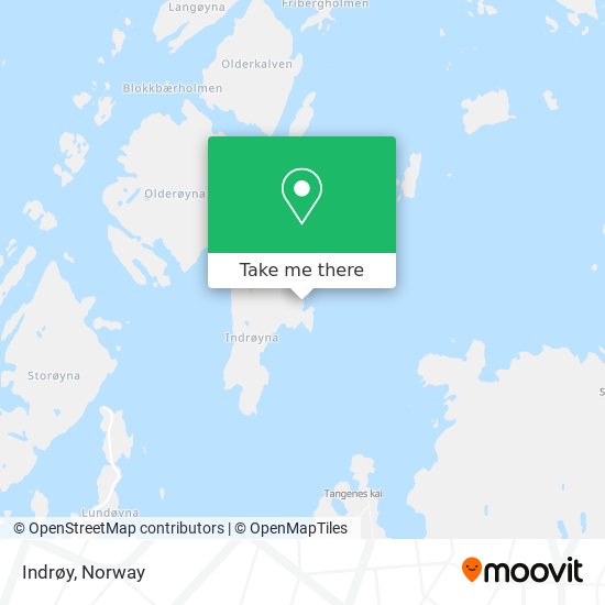 Indrøy map