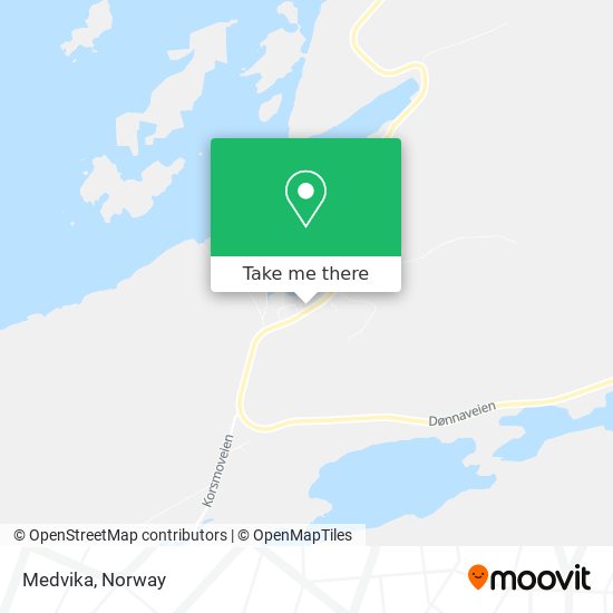 Medvika map