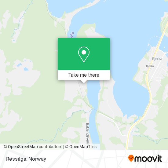 Røssåga map