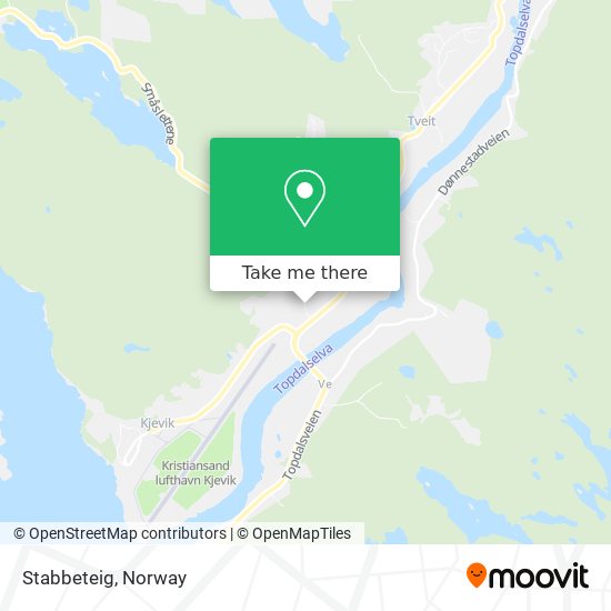 Stabbeteig map