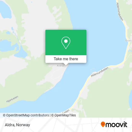 Aldra map