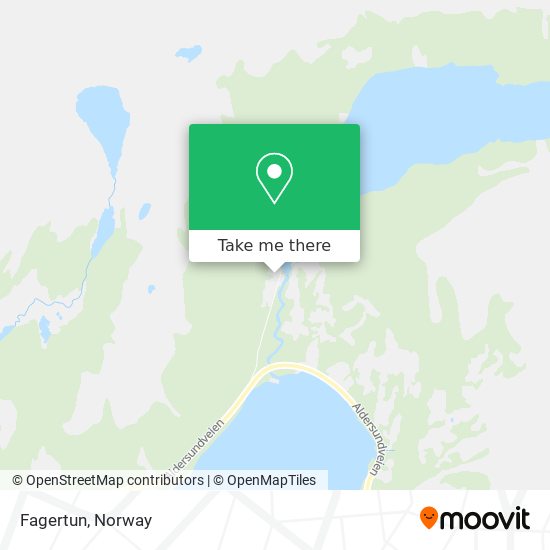 Fagertun map