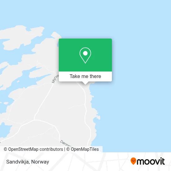 Sandvikja map