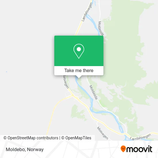 Moldebo map