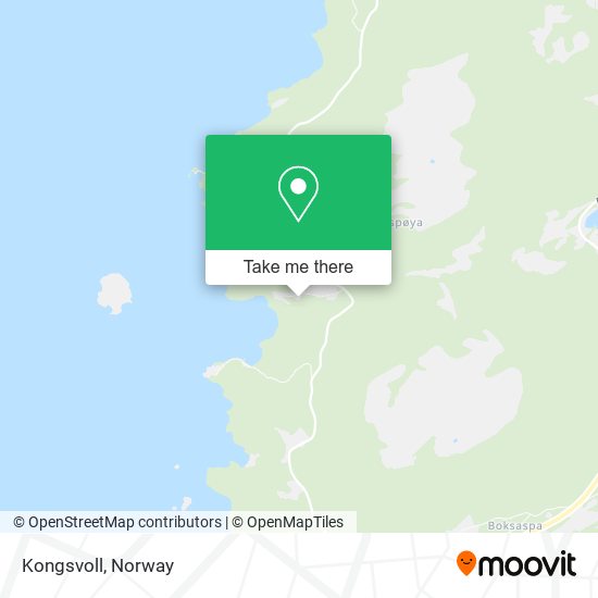 Kongsvoll map