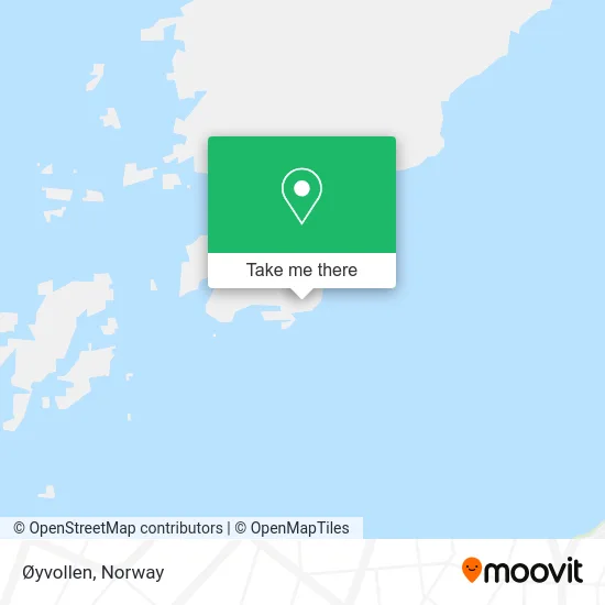 Øyvollen map