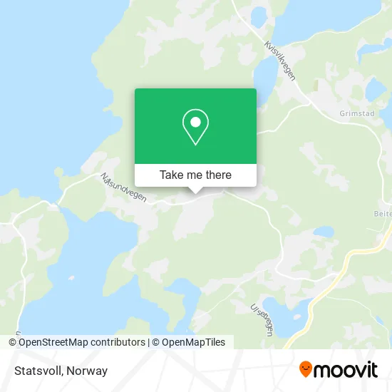 Statsvoll map
